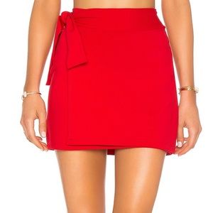 Susana Monaco 16” tie mini skirt